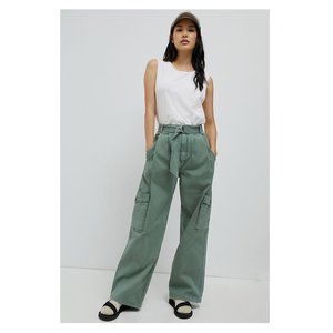 Anthro COH Gabriela wide-leg cargo pants